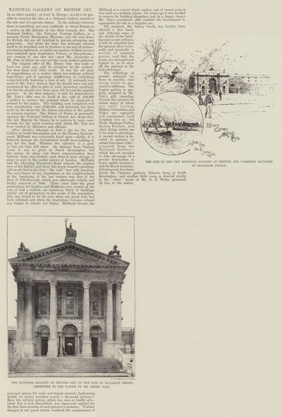المعرض الوطني للفنون البريطانية بواسطة Joseph Holland Tringham