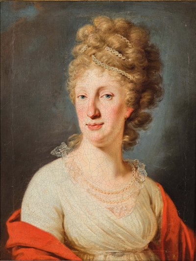 صورة لماريا تيريزا من نابولي وصقلية 1772-1807. بواسطة جوزيف كروتزينغر