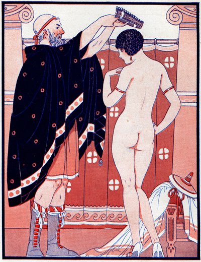 ثلاث جوائز أنثوية - جائزة للجمال - صورة توضيحية من la Vie Parisienne ، 1929 بواسطة جوزيف كون ريجنير