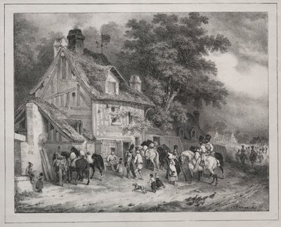 ألبوم 1829: تذكار نورماندي ، 1828. بواسطة جوزيف لويس هيبوليت بيلانج