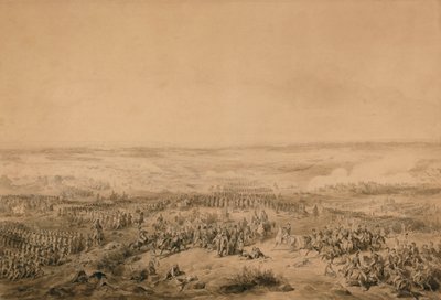 معركة أوكانا ، 1844 بواسطة جوزيف لويس هيبوليت بيلانج