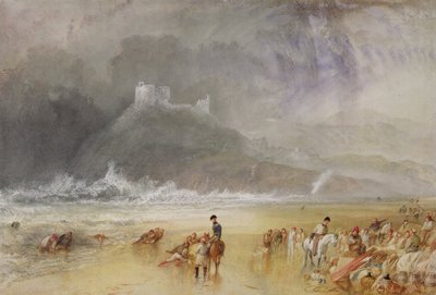قلعة كريسيث ، شمال ويلز ، c.1835 بواسطة Joseph Mallord William Turner