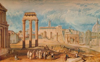 المنتدى الروماني ، 1818 ، 1938 بواسطة جوزيف مالورد وليام تورنر