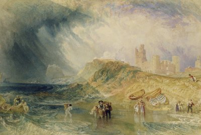 الجزيرة المقدسة ، نورثمبرلاند ، c.1820 بواسطة جوزيف مالورد وليام تورنر