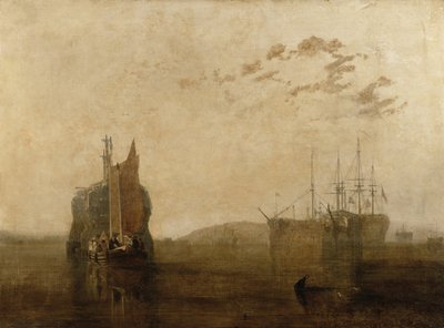 الهيكل على تمار ، c.1812 بواسطة جوزيف مالورد وليام تورنر