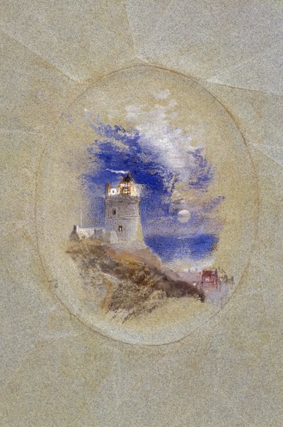 منارة Lowestoffe ، حوالي عام 1827 (جواش على ورق) بواسطة جوزيف مالورد وليام تورنر