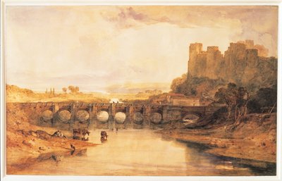 قلعة لودلو ، 1800 بواسطة Joseph Mallord William Turner