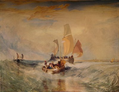 الآن بالنسبة لركاب حبل الرسام الذين كانوا على متن الطائرة ، 1827 ، 1938 بواسطة جوزيف مالورد وليام تورنر