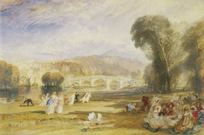 ريتشموند هيل آند بريدج ، ساري ، حوالي عام 1831 (ألوان مائية على ورق) بواسطة جوزيف مالورد وليام تورنر