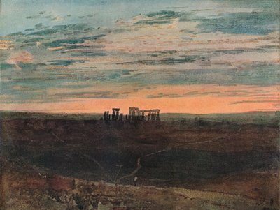 ستونهنج: غروب الشمس ، 1909 بواسطة جوزيف مالورد وليام تورنر