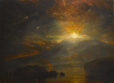 ثوران جبال سوفرير في جزيرة سانت فنسنت ، 30 أبريل 1812 ، 1815 بواسطة جوزيف مالورد وليام تورنر
