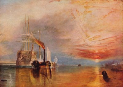القتال Temeraire ، 1839. بواسطة جوزيف مالورد وليام تورنر