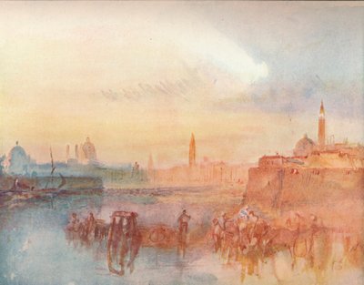البندقية: التحية من S. Giorgio Maggiore ، 1909 بواسطة جوزيف مالورد وليام تورنر