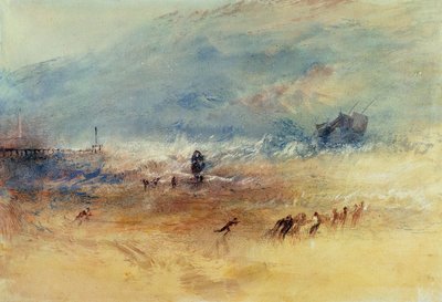 رمال يارموث ، حوالي 1840 (ألوان مائية على ورق) بواسطة جوزيف مالورد وليام تورنر