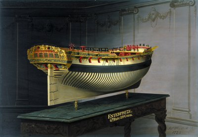 HMS Enterprise ، 1775 بواسطة جوزيف مارشال