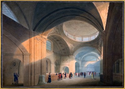 مكتب Soane ، لندن: بنك إنجلترا ، وجهات نظر داخلية بواسطة جوزيف مايكل جاندي
