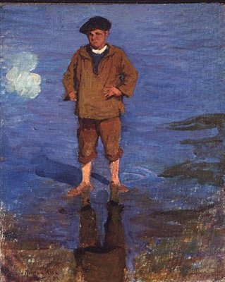 على حافة الماء بواسطة طائرة ورقية جوزيف ميلنر