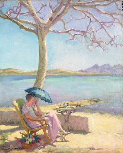 شمس الظهيرة (زيت على قماش) بواسطة طائرة ورقية جوزيف ميلنر