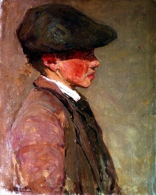 الشاب الصياد بواسطة طائرة ورقية جوزيف ميلنر