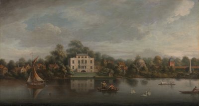 فيلا بوب ، تويكنهام ، كاليفورنيا. 1755. بواسطة جوزيف نيكولس