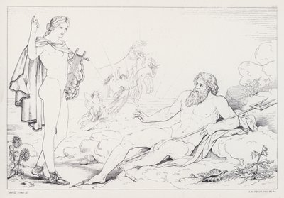 Shelleys Prometheus Unbound ، القانون الثالث ، المشهد 2 بواسطة جوزيف نويل بعد باتون