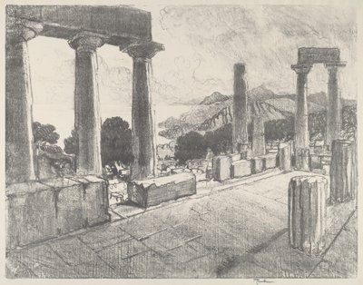ايجينا ، الغابة السوداء ، 1913. بواسطة جوزيف بينيل