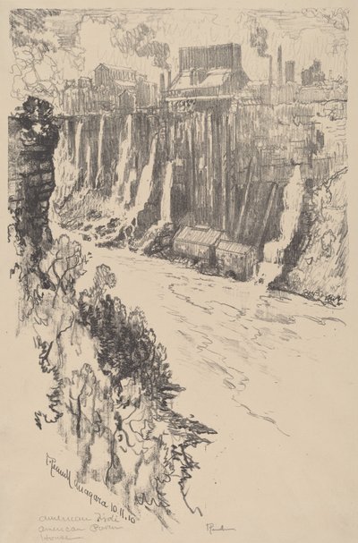 الأمريكية تيفولي ، 1910. بواسطة جوزيف بينيل