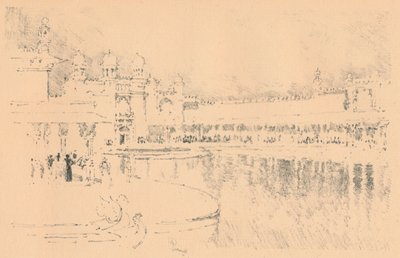 Auto-Lithography بواسطة J. Pennell ، c1877-1898 ، 1898 بواسطة جوزيف بينيل