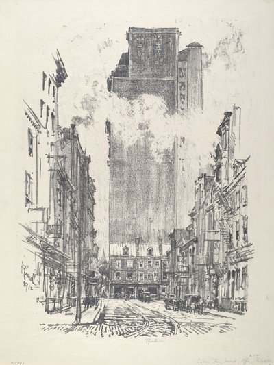 داون ستريت سانسوم ، 1912. بواسطة جوزيف بينيل