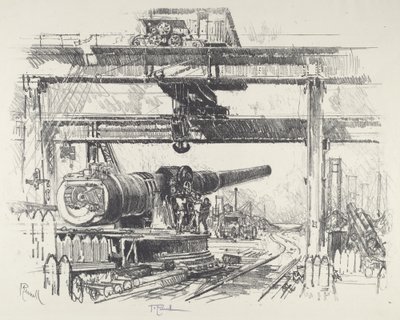 اختبار السلاح ، 1916. بواسطة جوزيف بينيل