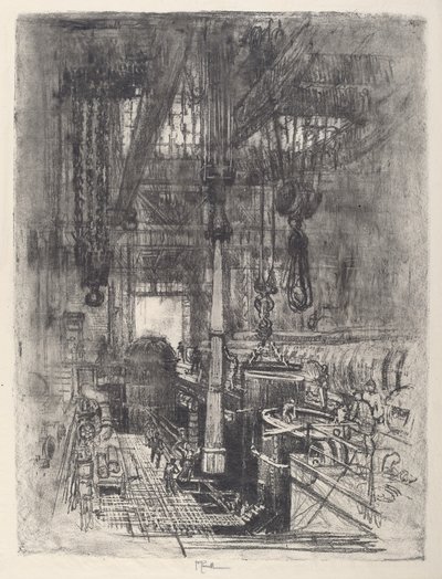 Gun Pit ، رقم II ، 1917. بواسطة جوزيف بينيل