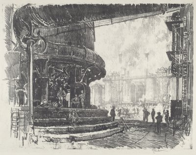 صنع الحديد الزهر ، 1916. بواسطة جوزيف بينيل