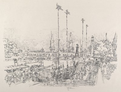 Oberbaum-Brucke ، برلين ، 1921. بواسطة جوزيف بينيل