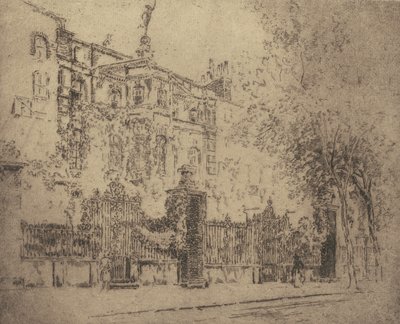 منزل روسيتي ، 1906. بواسطة جوزيف بينيل