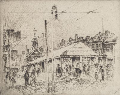 سكند ستريت ماركت ، فيلادلفيا ، 1920. بواسطة جوزيف بينيل