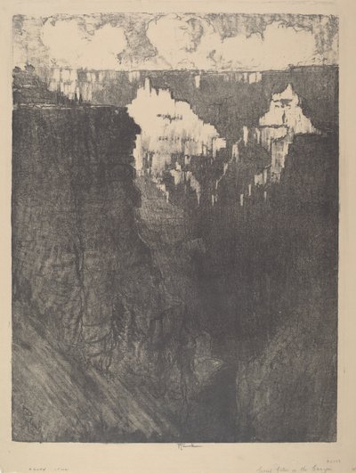 مدن الغروب في الوادي ، 1912. بواسطة جوزيف بينيل