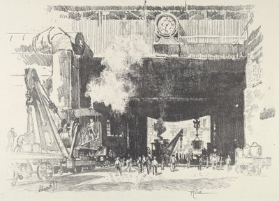 البوابة الكبيرة للمحل الكبير ، 1916. بواسطة جوزيف بينيل