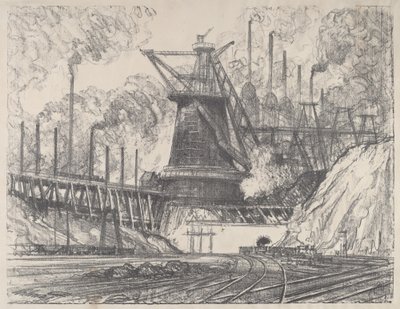 الطاحونة الكبيرة ، غاري ، إنديانا ، 1915. بواسطة جوزيف بينيل