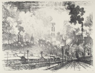 منجم الفحم ، 1916. بواسطة جوزيف بينيل