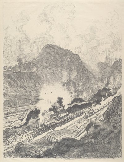 قطع من كوليبرا ، 1912. بواسطة جوزيف بينيل