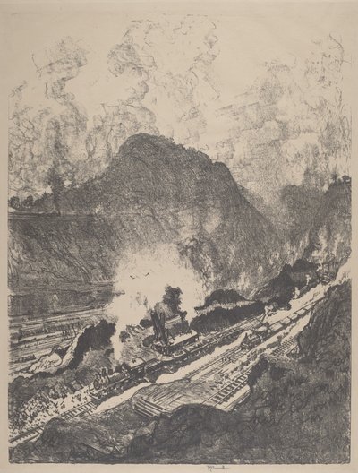 قطع من كوليبرا ، 1912. بواسطة جوزيف بينيل