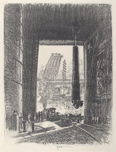 حفرة البندقية ، رقم I ، 1917. بواسطة جوزيف بينيل
