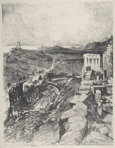 أوديون ، أثينا ، 1913. بواسطة جوزيف بينيل