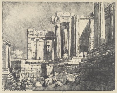البروبيليا ، أثينا ، 1913. بواسطة جوزيف بينيل