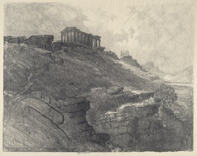المعابد على الحائط ، جيرجينتي ، 1913. بواسطة جوزيف بينيل