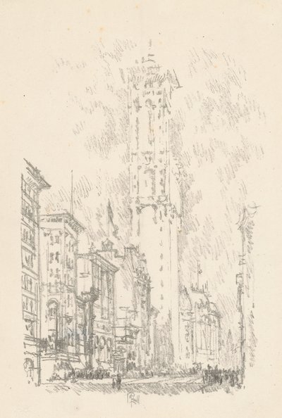 مبنى التايمز ، 1904. بواسطة جوزيف بينيل