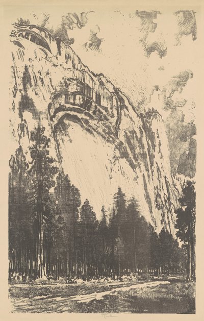 وادي يوسمايت ، 1912. بواسطة جوزيف بينيل