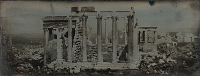 Erechtheion ، أثينا ، 1842. بواسطة جوزيف فيليبرت جيرولت دي برانجي