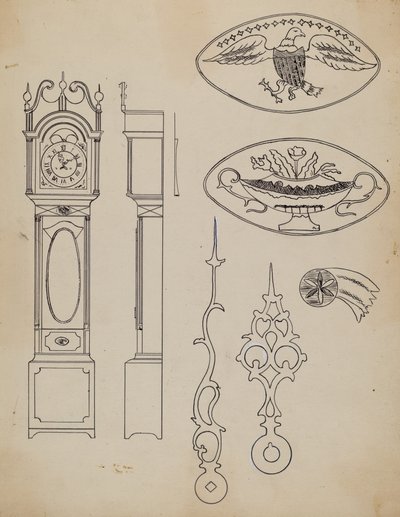 ساعة حائط بواسطة جوزيف روتنبرغ
