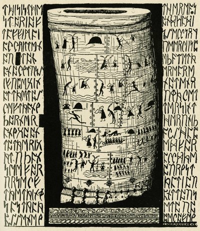 رسم من قبل كيبلينج يمثل Taffimai Metallumai في "Histoires comme ca" لروديارد كيبلينج (1856-1936) ، Librairie Delagrave بواسطة جوزيف روديارد كيبلينج